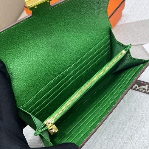 Replica Hermes AAA Quality Wallets #1076495 $52.00 USD for Wholesale