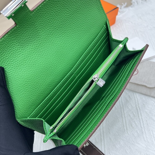 Replica Hermes AAA Quality Wallets #1076496 $52.00 USD for Wholesale