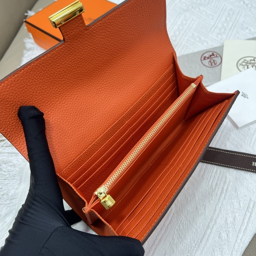 Replica Hermes AAA Quality Wallets #1076502 $52.00 USD for Wholesale