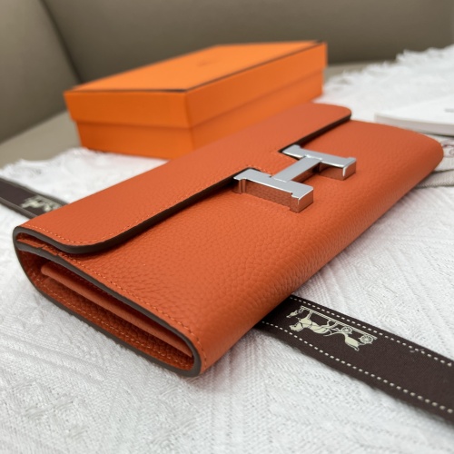 Replica Hermes AAA Quality Wallets #1076505 $52.00 USD for Wholesale