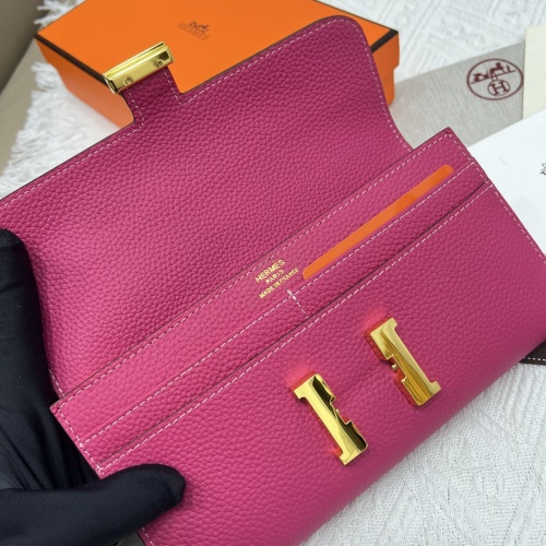 Replica Hermes AAA Quality Wallets #1076506 $52.00 USD for Wholesale