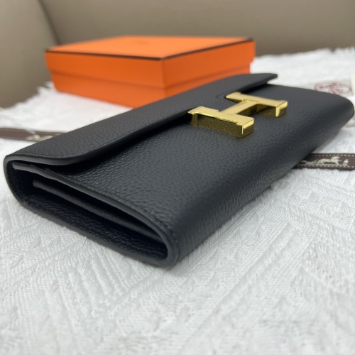 Replica Hermes AAA Quality Wallets #1076510 $52.00 USD for Wholesale