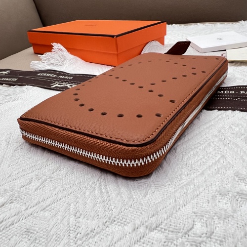 Replica Hermes AAA Quality Wallets #1076533 $52.00 USD for Wholesale