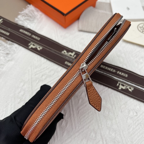Replica Hermes AAA Quality Wallets #1076533 $52.00 USD for Wholesale