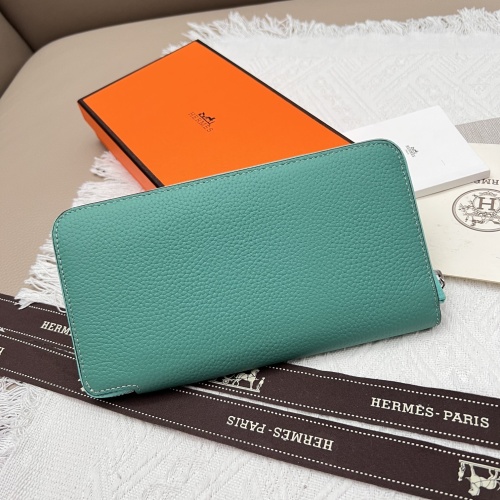 Replica Hermes AAA Quality Wallets #1076536 $52.00 USD for Wholesale