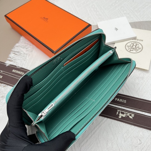 Replica Hermes AAA Quality Wallets #1076536 $52.00 USD for Wholesale