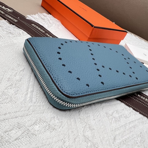 Replica Hermes AAA Quality Wallets #1076537 $52.00 USD for Wholesale