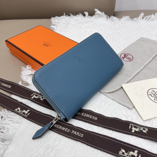 Replica Hermes AAA Quality Wallets #1076543 $52.00 USD for Wholesale