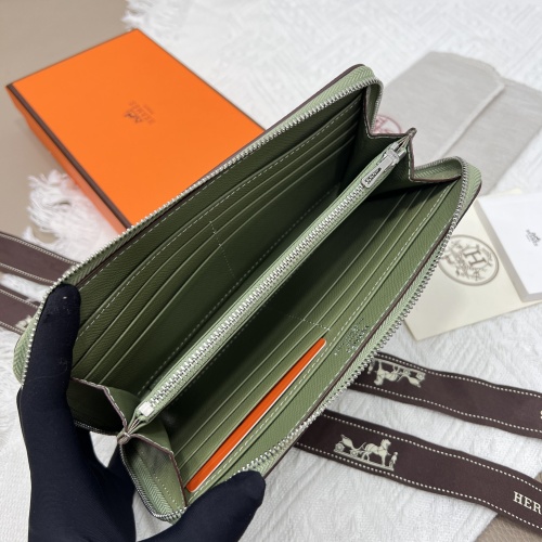 Replica Hermes AAA Quality Wallets #1076544 $52.00 USD for Wholesale