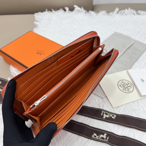 Replica Hermes AAA Quality Wallets #1076550 $52.00 USD for Wholesale