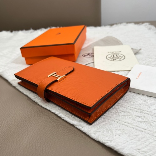 Replica Hermes AAA Quality Wallets #1076558 $52.00 USD for Wholesale