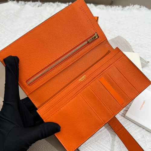 Replica Hermes AAA Quality Wallets #1076558 $52.00 USD for Wholesale