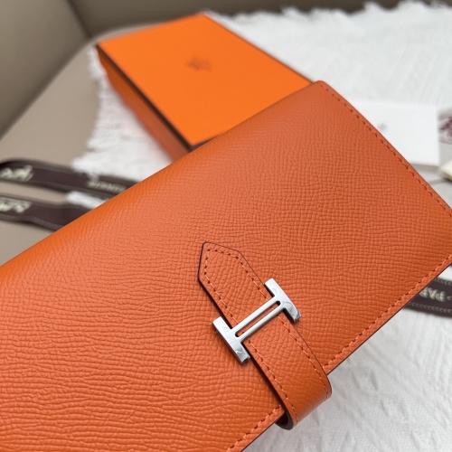 Replica Hermes AAA Quality Wallets #1076559 $52.00 USD for Wholesale
