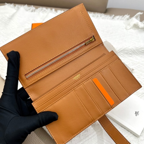 Replica Hermes AAA Quality Wallets #1076561 $52.00 USD for Wholesale