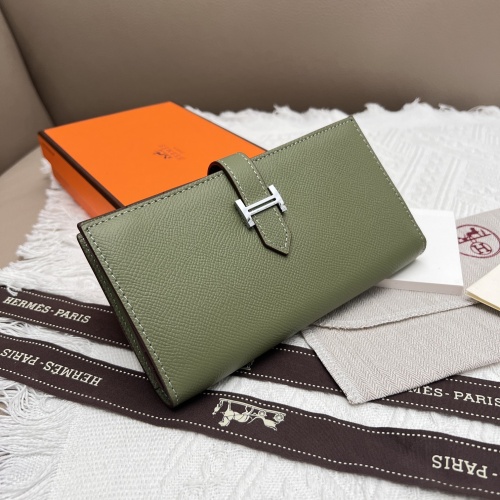 Replica Hermes AAA Quality Wallets #1076579 $52.00 USD for Wholesale