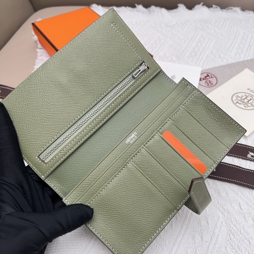 Replica Hermes AAA Quality Wallets #1076579 $52.00 USD for Wholesale