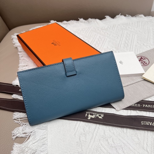 Replica Hermes AAA Quality Wallets #1076586 $52.00 USD for Wholesale