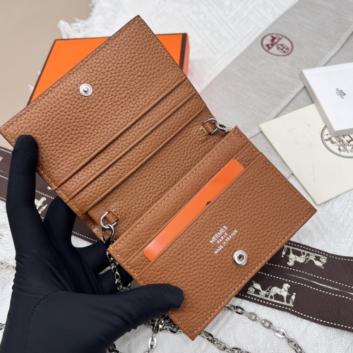Replica Hermes AAA Quality Wallets #1076594 $48.00 USD for Wholesale