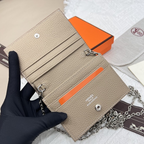 Replica Hermes AAA Quality Wallets #1076595 $48.00 USD for Wholesale