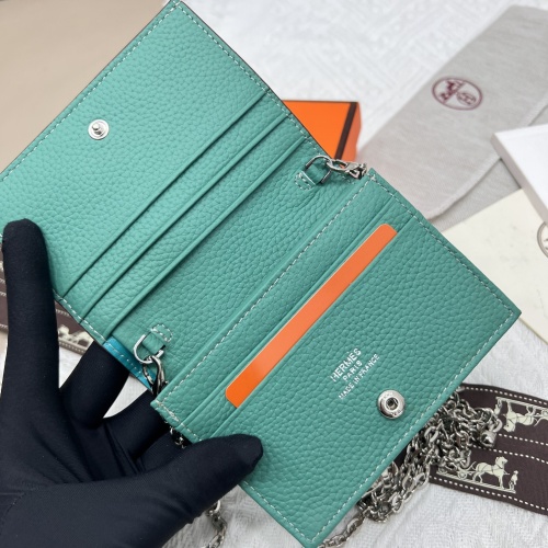 Replica Hermes AAA Quality Wallets #1076601 $48.00 USD for Wholesale