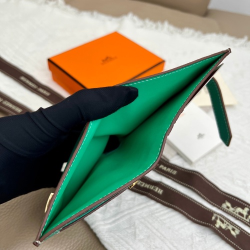 Replica Hermes AAA Quality Wallets #1076625 $48.00 USD for Wholesale