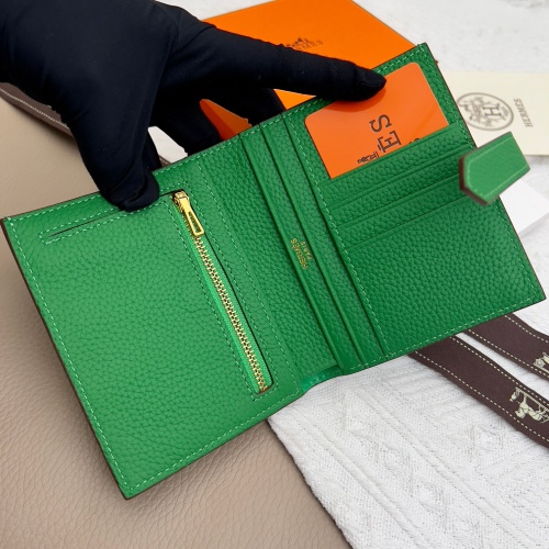 Replica Hermes AAA Quality Wallets #1076627 $48.00 USD for Wholesale