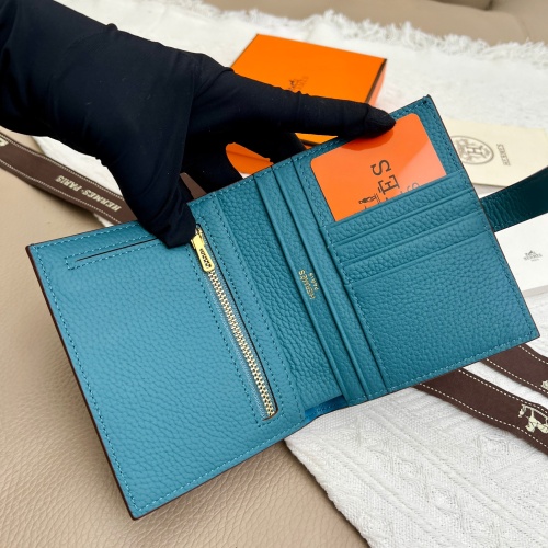 Replica Hermes AAA Quality Wallets #1076629 $48.00 USD for Wholesale