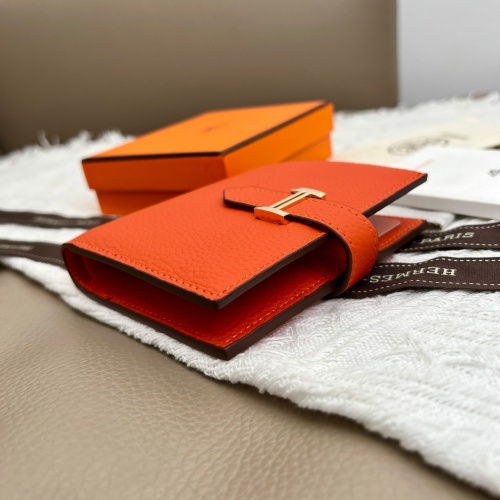 Replica Hermes AAA Quality Wallets #1076641 $48.00 USD for Wholesale