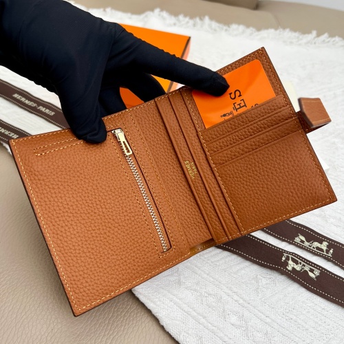 Replica Hermes AAA Quality Wallets #1076643 $48.00 USD for Wholesale