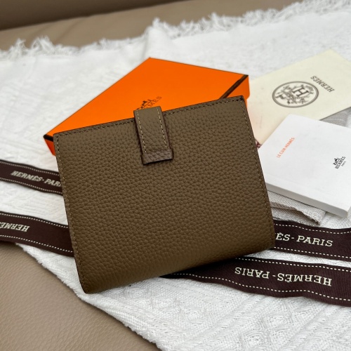 Replica Hermes AAA Quality Wallets #1076645 $48.00 USD for Wholesale