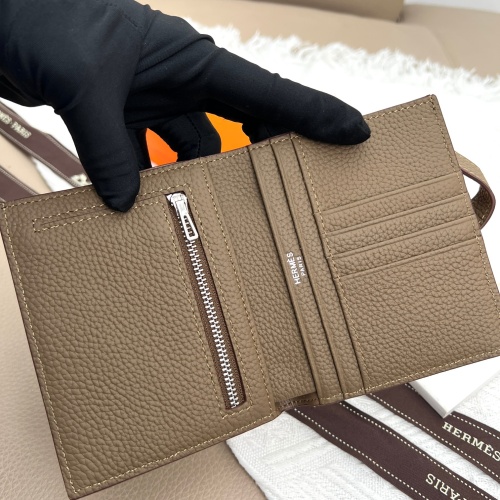 Replica Hermes AAA Quality Wallets #1076646 $48.00 USD for Wholesale