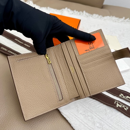 Replica Hermes AAA Quality Wallets #1076648 $48.00 USD for Wholesale