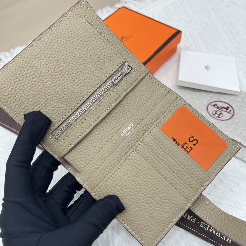 Replica Hermes AAA Quality Wallets #1076649 $48.00 USD for Wholesale