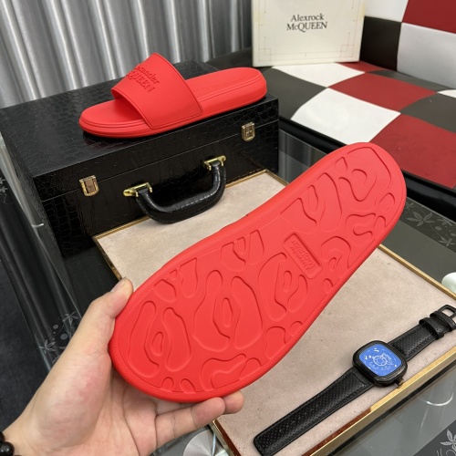 Replica Alexander McQueen Slippers For Women #1076658 $45.00 USD for Wholesale
