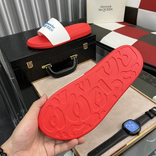 Replica Alexander McQueen Slippers For Men #1076659 $45.00 USD for Wholesale