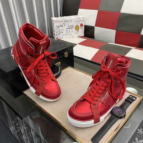Replica D&G High Top Shoes For Men #1076662 $92.00 USD for Wholesale
