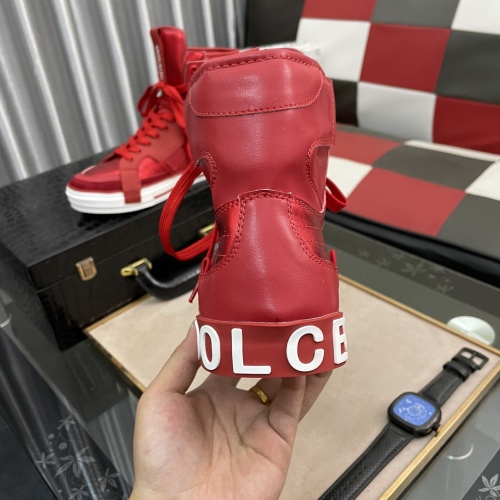Replica D&G High Top Shoes For Men #1076662 $92.00 USD for Wholesale