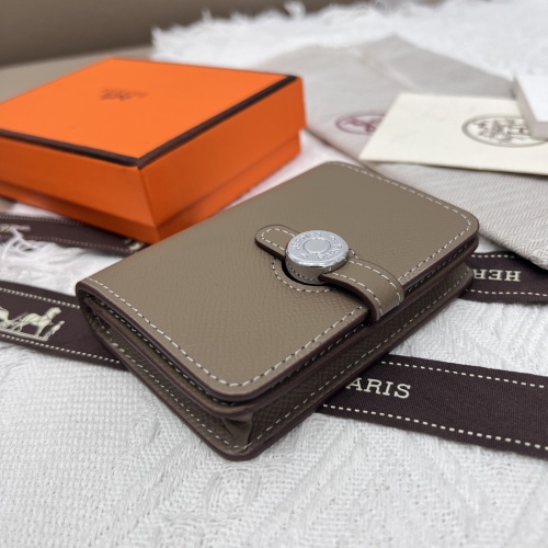 Replica Hermes AAA Quality Wallets #1076681 $40.00 USD for Wholesale