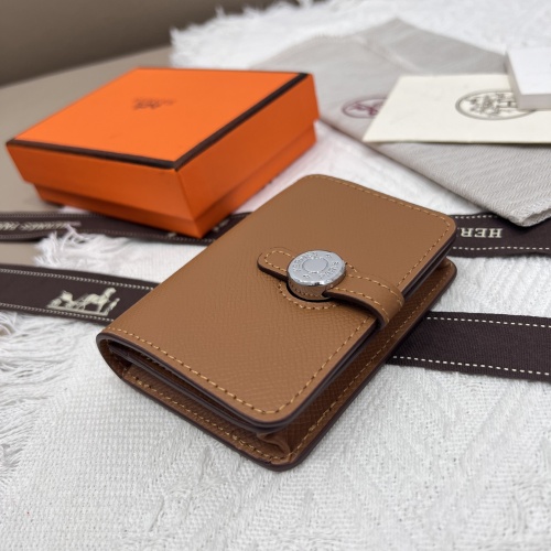 Replica Hermes AAA Quality Wallets #1076682 $40.00 USD for Wholesale