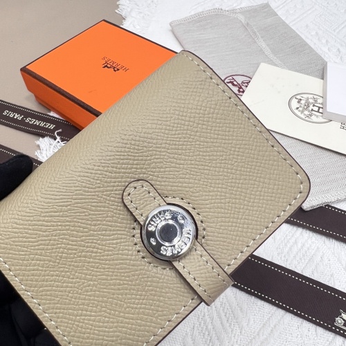 Replica Hermes AAA Quality Wallets #1076689 $40.00 USD for Wholesale
