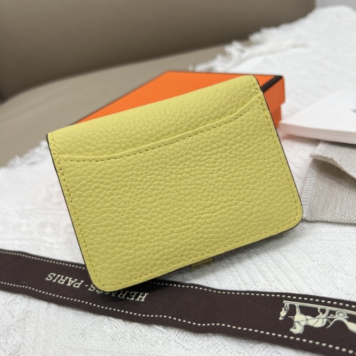 Replica Hermes AAA Quality Wallets #1076697 $40.00 USD for Wholesale