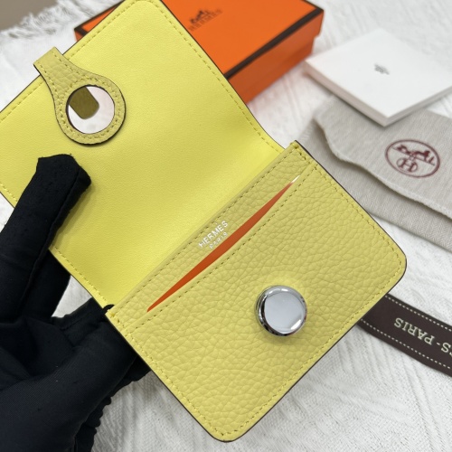 Replica Hermes AAA Quality Wallets #1076697 $40.00 USD for Wholesale