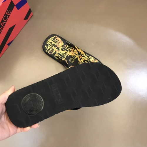 Replica Versace Slippers For Men #1076800 $64.00 USD for Wholesale