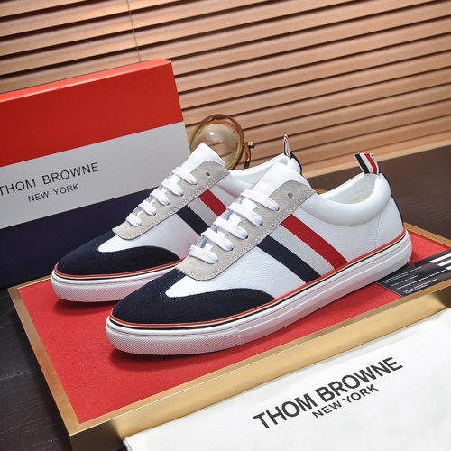 Thom Browne TB Casual Shoes For Men #1077085 $80.00 USD, Wholesale Replica Thom Browne TB Casual Shoes