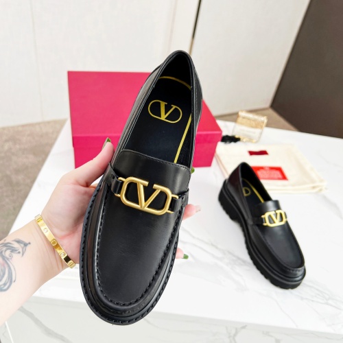 Replica Valentino Leather Shoes For Men #1077104 $108.00 USD for Wholesale