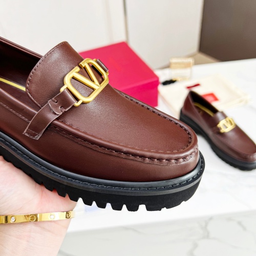 Replica Valentino Leather Shoes For Men #1077108 $108.00 USD for Wholesale