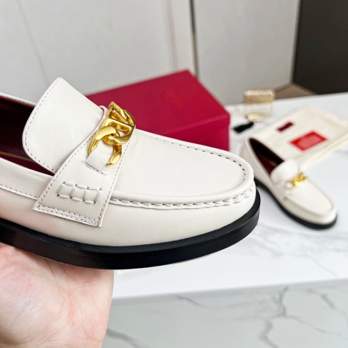 Replica Valentino Leather Shoes For Men #1077110 $108.00 USD for Wholesale