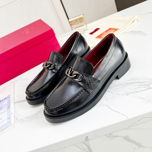 Valentino Leather Shoes For Men #1077116 $108.00 USD, Wholesale Replica Valentino Leather Shoes