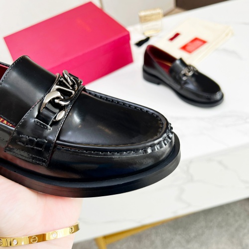 Replica Valentino Leather Shoes For Men #1077116 $108.00 USD for Wholesale