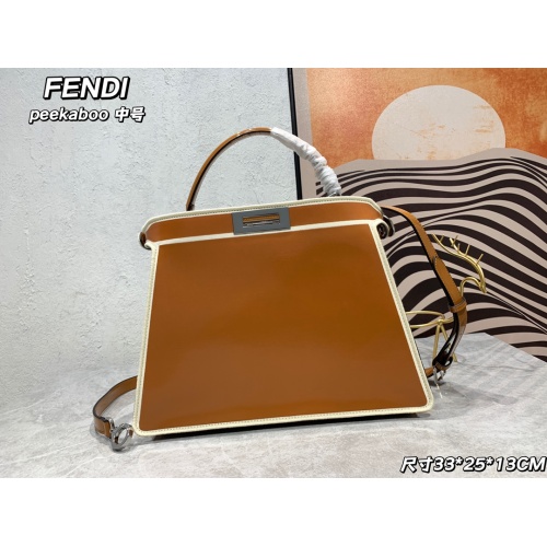 Replica Fendi AAA Quality Messenger Bags For Women #1077190 $210.00 USD for Wholesale